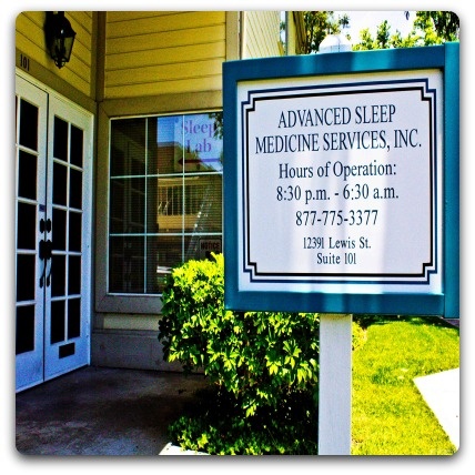 Garden Grove Sleep Center Sign