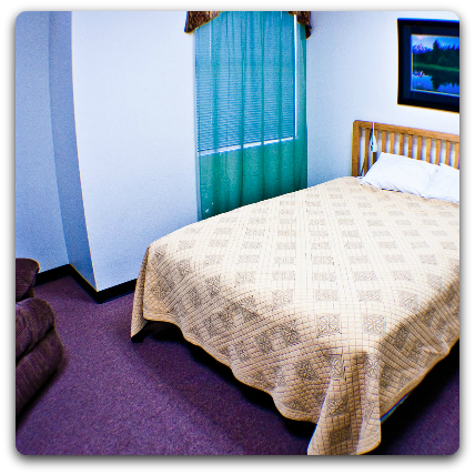 Redlands sleep center bedroom