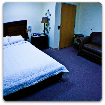 Riverside sleep center bedroom